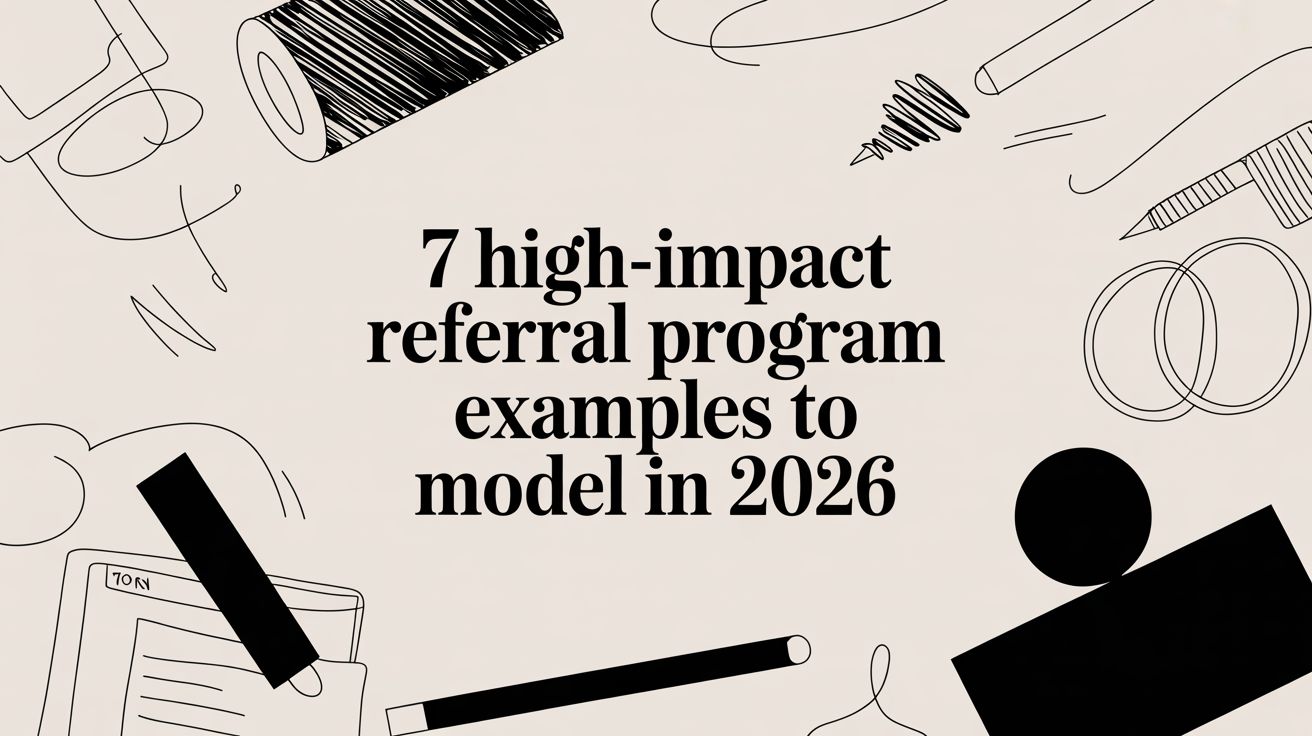 7 High-Impact Referral Program Examples to Model in 2026